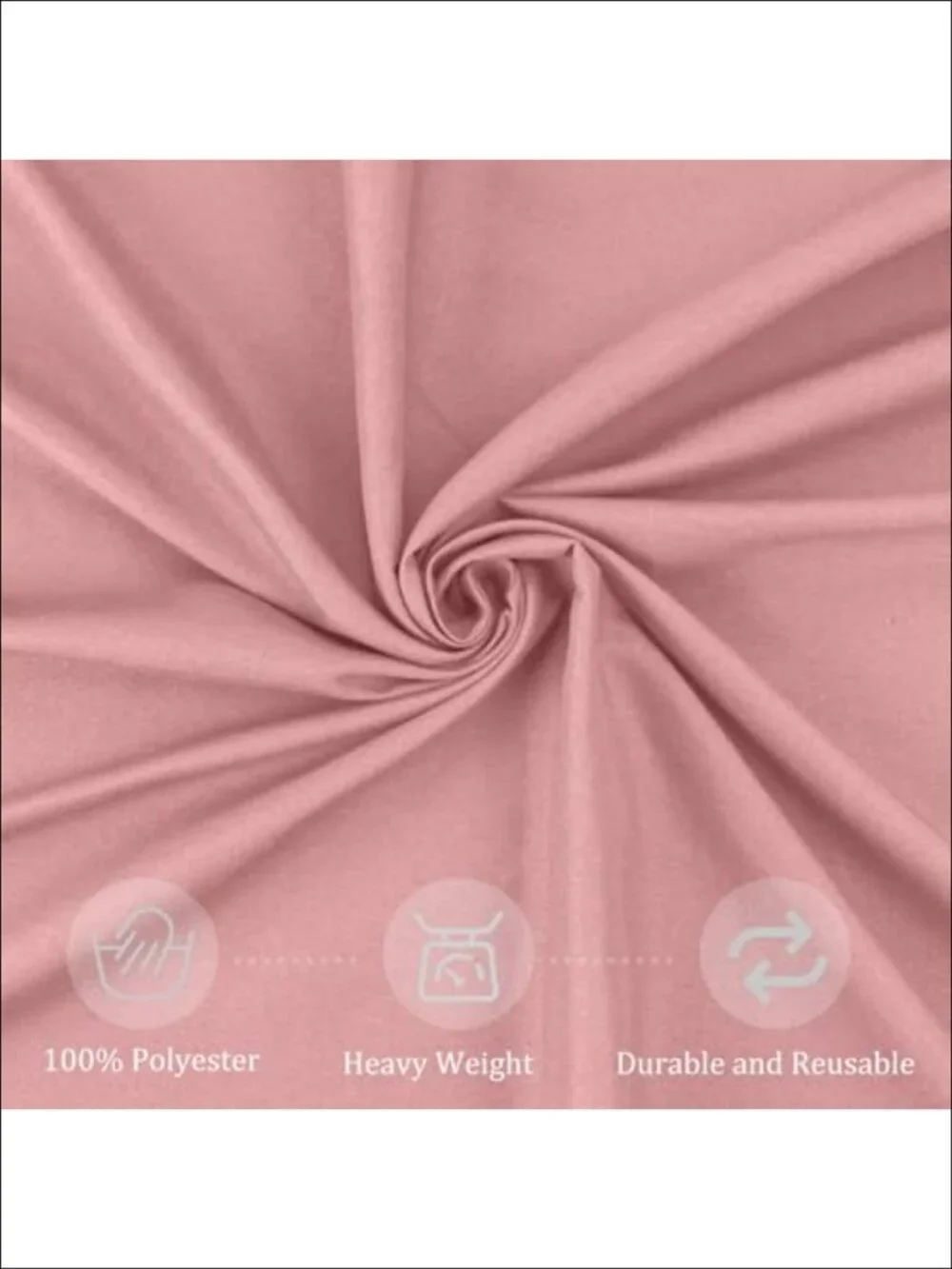 8 Pack Premium Polyester Tablecloths 60x102 Washable Rectangle Table Covers